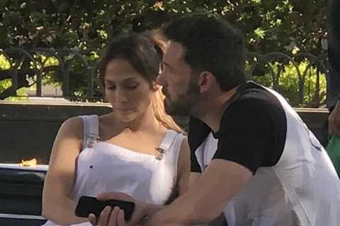 Jennifer Lopez & Ben Affleck spotted together in Spain while filming their new movie