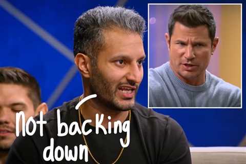 Wow!  Love is Blind Star Shake Chatterjee calls Nick Lachey the ‘washed up nobody’ again!