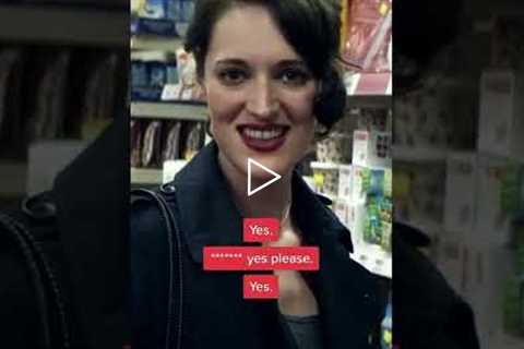 Trying to play it cool vs your inner monologue - Fleabag #shorts | Prime Video