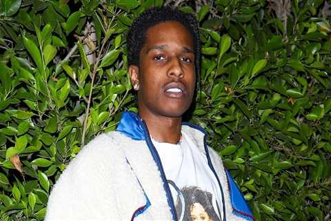 A$AP Rocky steps out for first time since welcoming son Rihanna!