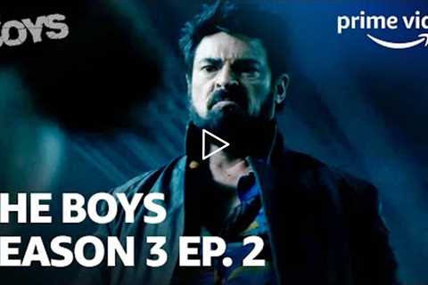The Butcher vs. Gunpowder | The Boys Season 3 Clip | Prime Video