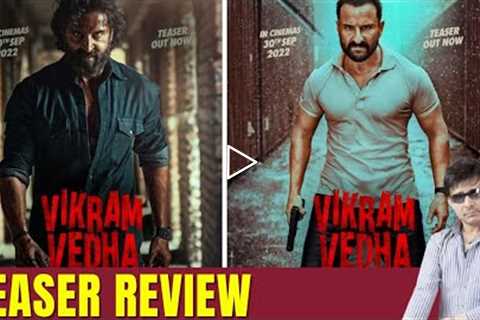 Vikram Vedha Movie Teaser Review | KRK | #krkreview #bollywood #latestreviews #review #hrithik