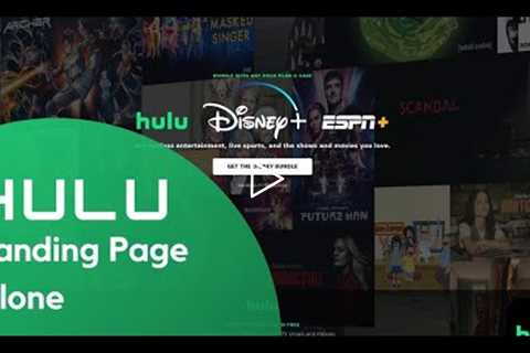 New Fully Responsive HULU CLONE With REACT | Watch And Search Movie Trailers