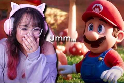 The Super Mario Bros. Movie Official Teaser Trailer Reaction (UM WHAT?!)