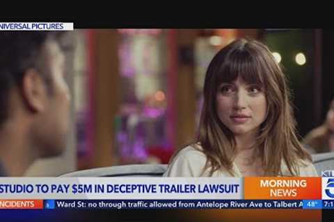 Ana De Armis movie trailer lawsuit means studios could be sued for false advertising