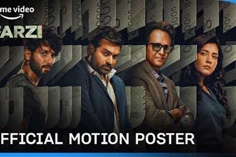 Farzi - Official Motion Poster | Prime Video India