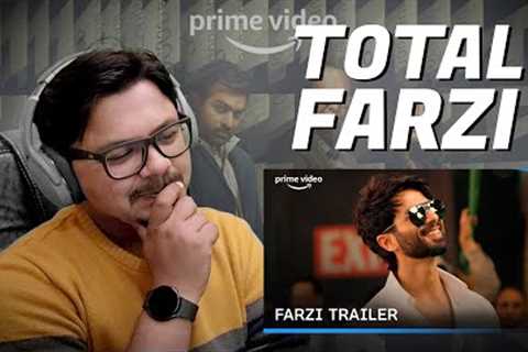FARZI trailer Reaction | Yogi Bolta Hai