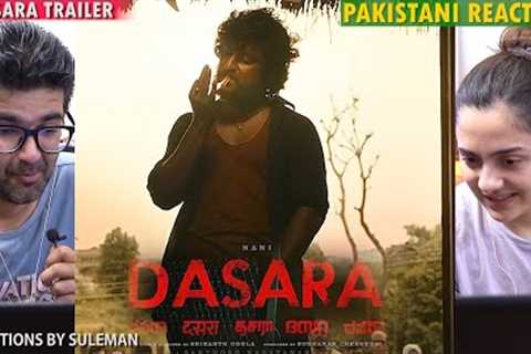 Pakistani Couple Reacts To Dasara Trailer | Hindi | Nani, Keerthy Suresh | Srikanth Odela