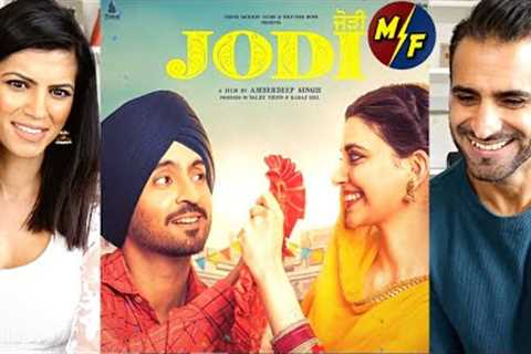 JODI (Official Trailer REACTION!!) | Diljit Dosanjh | Nimrat Khaira | Amberdeep Singh