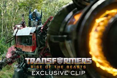 Transformers: Rise of the Beasts | Prime Meets Primal Clip (2023 Movie)