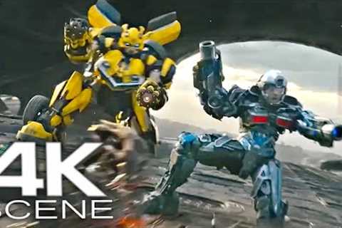 Calling All Autobots (2023) 4K Scene | Transformers 7: Rise Of The Beasts Movie Clip & TV Spot