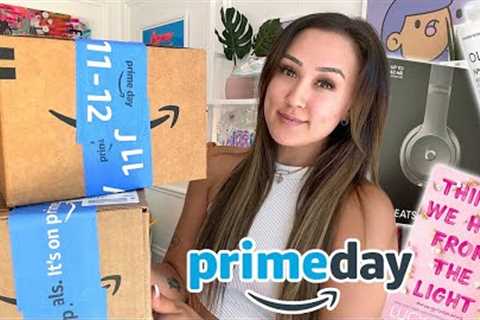 everything I bought on Amazon PRIME Day! *mostly* essentials, beauty + books!