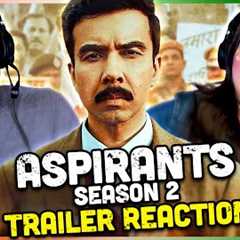 ASPIRANTS Season 2 Official Trailer Reaction! | Prime Video India