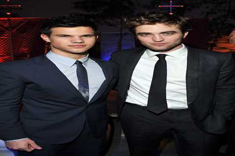 Taylor Lautner Recalls 'Twilight' Fan Rivalry With Robert Pattinson