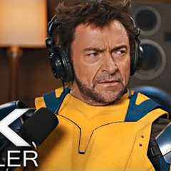 DEADPOOL 3 Wolverine Tries Podcasting Trailer (2024) Deadpool & Wolverine Movie Clip 4K