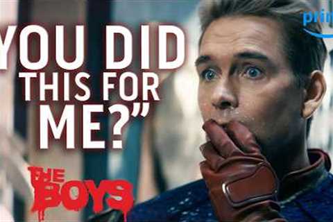 Homelander and Firecracker's Milk Moment | The Boys | Prime Video