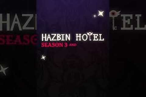 The Hazbin Hotel is open for business. Season 3 and Season 4 are coming. 😈 | Hazbin Hotel