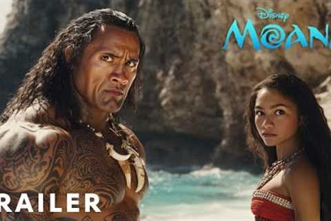 MOANA Live Action - Concept Trailer (2024) Zendaya, Dwayne Johnson | Disney