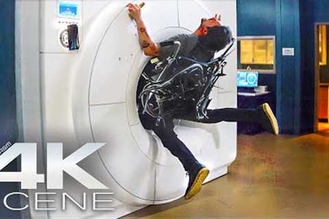 MRI Machine 'Accidentally' Pulverizes Him (2025) 4K Scene - Final Destination: Bloodlines Movie Clip