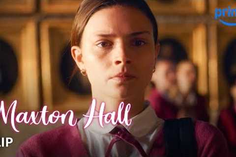 Ruby Is Embarrassed By The Gala Poster James Put Up | Maxton Hall | Prime Video